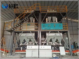 广东中山全自动干粉砂浆生产线（双线）