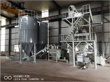 时产15吨特种砂浆生产线