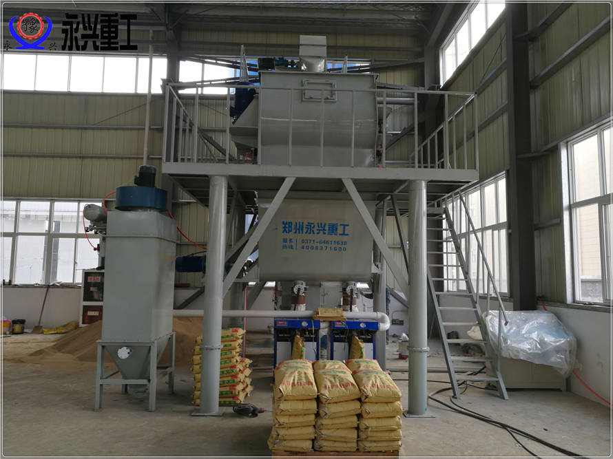 自动化干粉砂浆生产线